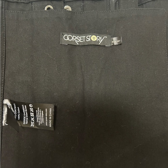 Corset Story Cotton Waist Training Corset with Zip - Picture 5 of 6